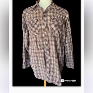Vintage GWG western plaid shirt